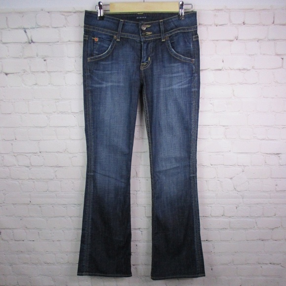 Hudson Signature Dark Wash Bootcut Jeans - Picture 1 of 5